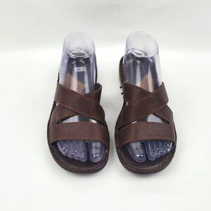 FIRM PRICE🔥Dockers Camouflok brown leather sandals